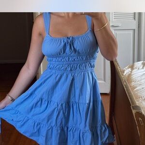 Aritzia Sunday Best Martine Poplin Mini Dress